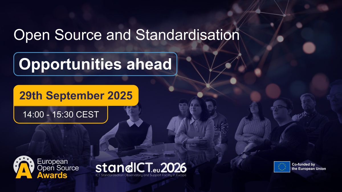 Open Source and Standardisation: opportunities ahead