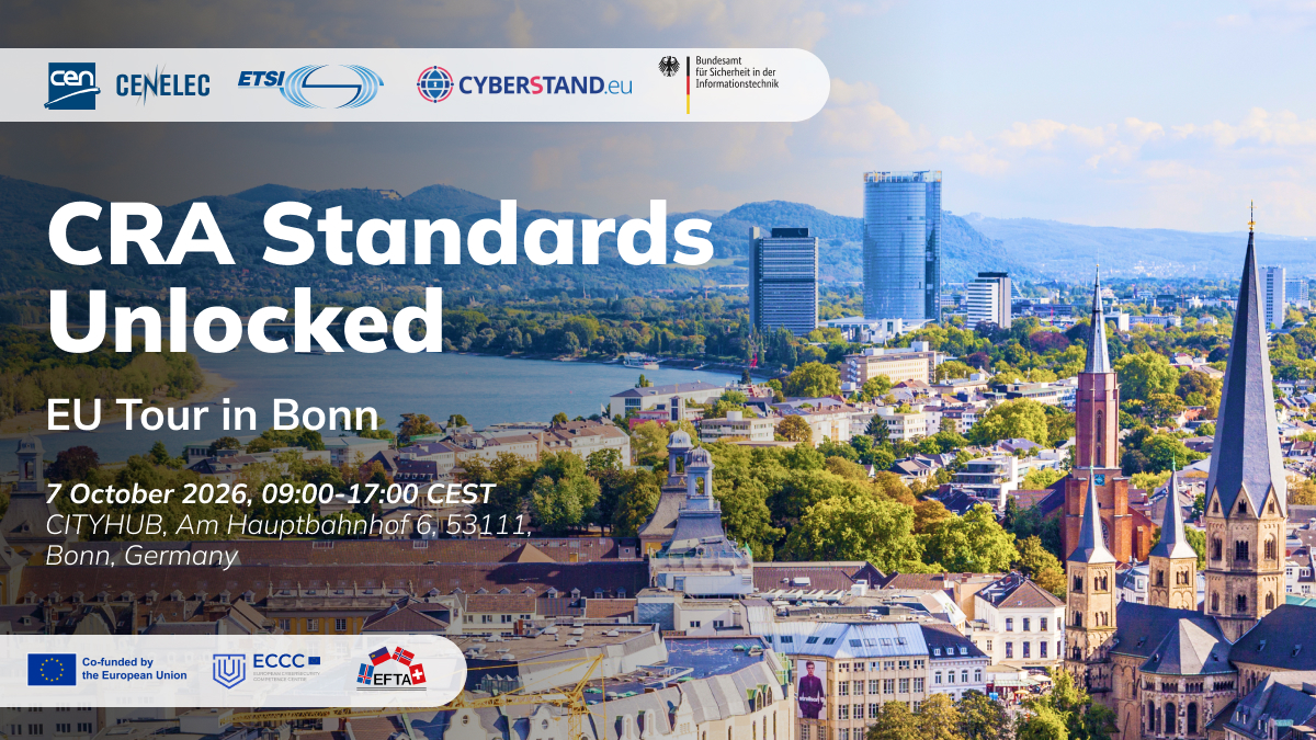 CRA Standards Unlocked - EU Tour in Bonn
