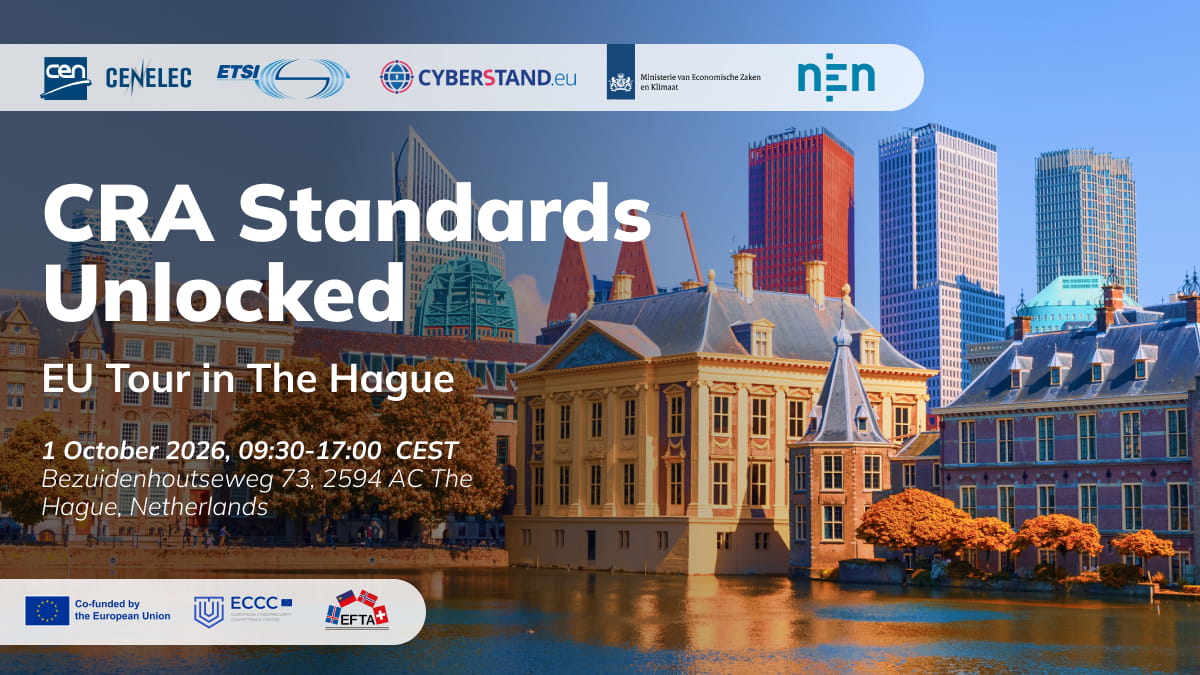 CRA Standards Unlocked - EU Tour in The Hague