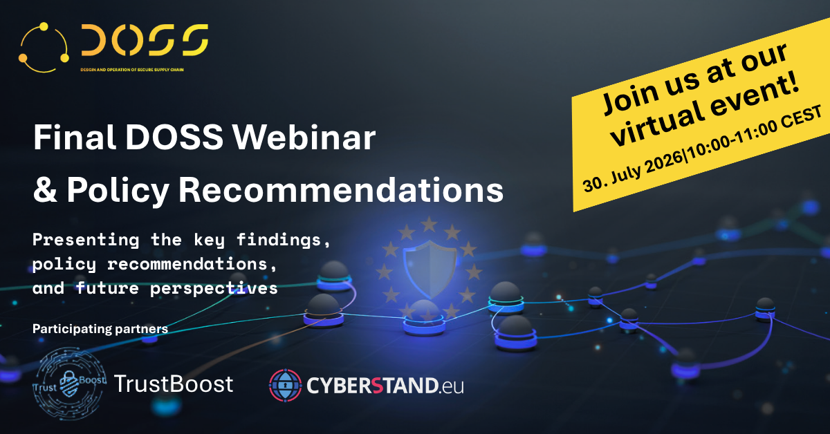 Final DOSS Webinar and Policy Recommendations
