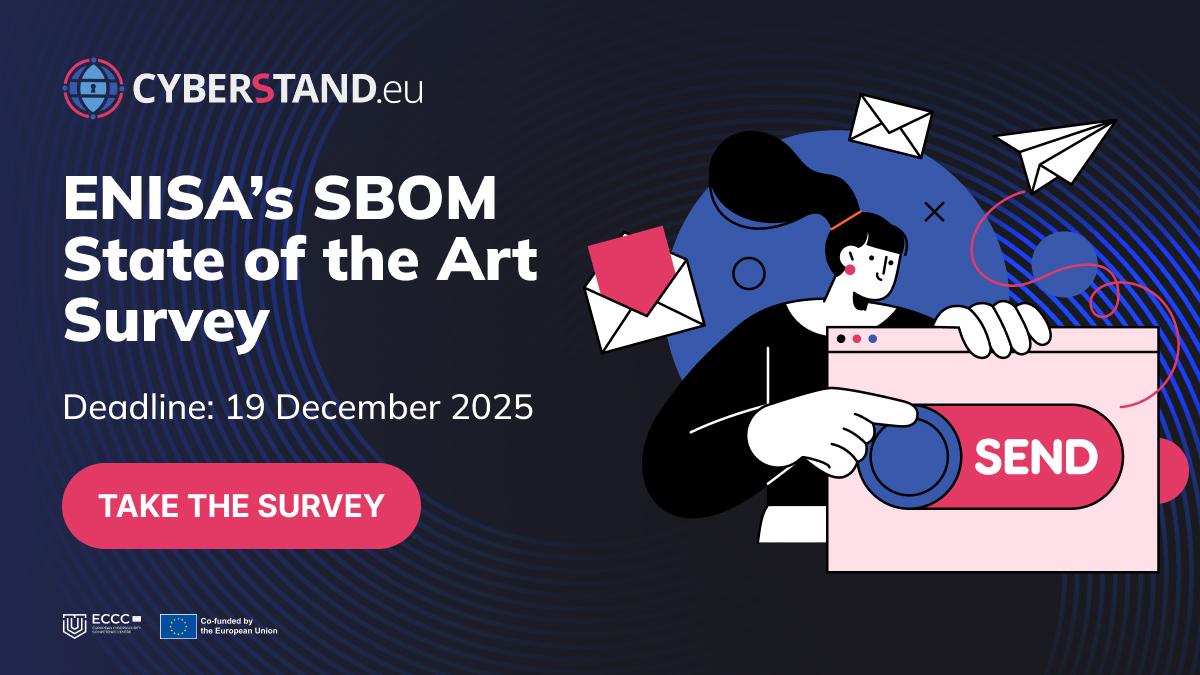 Shape the Future of EU Cybersecurity: Participate in ENISA’s Study on SBOM Adoption