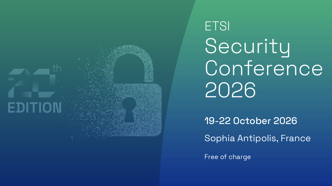 ETSI Security Conference 2026
